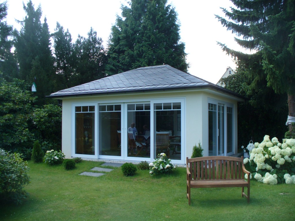 Gartenhaus als Wochenendhaus Carport & Zimmerei GmbH