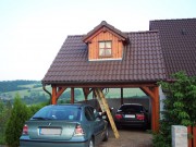 Satteldachcarport